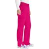 imageEDS Essentials Scrubs for Women YogaInspired PullOn Pant with FourWay Stretch and Moisture Wicking DK005Hot Pink