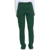 imageEDS Essentials Scrubs for Women YogaInspired PullOn Pant with FourWay Stretch and Moisture Wicking DK005Hunter Green