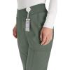imageEDS Essentials Scrubs for Women YogaInspired PullOn Pant with FourWay Stretch and Moisture Wicking DK005Olive