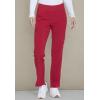 imageEDS Essentials Scrubs for Women YogaInspired PullOn Pant with FourWay Stretch and Moisture Wicking DK005Red
