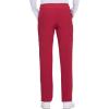 imageEDS Essentials Scrubs for Women YogaInspired PullOn Pant with FourWay Stretch and Moisture Wicking DK005Red
