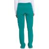 imageEDS Essentials Scrubs for Women YogaInspired PullOn Pant with FourWay Stretch and Moisture Wicking DK005Teal Blue
