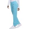 imageEDS Essentials Scrubs for Women YogaInspired PullOn Pant with FourWay Stretch and Moisture Wicking DK005Turquoise