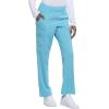 imageEDS Essentials Scrubs for Women YogaInspired PullOn Pant with FourWay Stretch and Moisture Wicking DK005Turquoise