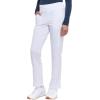 imageEDS Essentials Scrubs for Women YogaInspired PullOn Pant with FourWay Stretch and Moisture Wicking DK005White