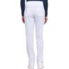 imageEDS Essentials Scrubs for Women YogaInspired PullOn Pant with FourWay Stretch and Moisture Wicking DK005White