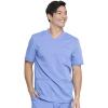 imageDickies Balance Men Scrubs Top VNeck DK845Ciel