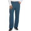 imageDickies Dynamix Scrub Pants for Men with Zip Fly AthleticInspired with FourWay Stretch and Moisture Wicking DK110Caribbean Blue