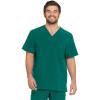imageDickies EDS Essentials Men Scrubs Top VNeck DK645Hunter Green