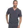 imageDickies EDS Essentials Men Scrubs Top VNeck DK645Pewter