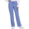 imageDickies EDS Essentials Scrubs for Women Drawstring Cargo Scrub Pants with FourWay Stretch and Moisture Wicking DK010Ciel