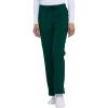 imageDickies EDS Essentials Scrubs for Women Drawstring Cargo Scrub Pants with FourWay Stretch and Moisture Wicking DK010Hunter Green