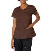 imageDickies EDS Signature Women Scrubs Top VNeck 85906Chocolate