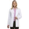 imageDickies Womens 29 Inch Notched Collar Lab CoatWhite