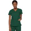 imageDickies Womens EDS Signature Scrubs Jr Fit Mock Wrap TopHunter