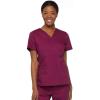 imageDickies Womens Genflex Youtility Mock Wrap TopWine