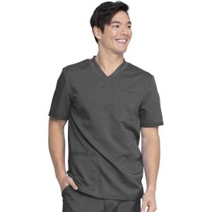 imageDickies Balance Men Scrubs Top VNeck DK845Pewter