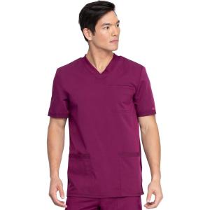 imageDickies Balance Men Scrubs Top VNeck DK845Wine