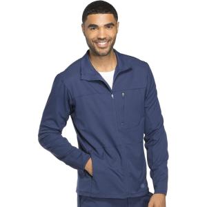 imageDickies Dynamix Men Warm Up Scrubs Jacket Zip Front DK310Navy