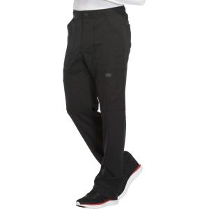 imageDickies Dynamix Scrub Pants for Men with Zip Fly AthleticInspired with FourWay Stretch and Moisture Wicking DK110Black