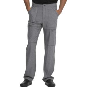 imageDickies Dynamix Scrub Pants for Men with Zip Fly AthleticInspired with FourWay Stretch and Moisture Wicking DK110Heather Grey