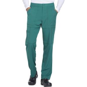 imageDickies Dynamix Scrub Pants for Men with Zip Fly AthleticInspired with FourWay Stretch and Moisture Wicking DK110Hunter Green