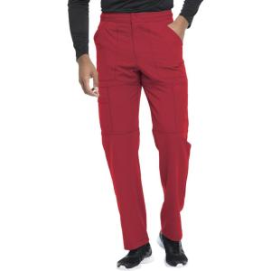 imageDickies Dynamix Scrub Pants for Men with Zip Fly AthleticInspired with FourWay Stretch and Moisture Wicking DK110Red