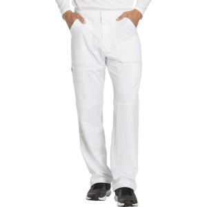 imageDickies Dynamix Scrub Pants for Men with Zip Fly AthleticInspired with FourWay Stretch and Moisture Wicking DK110White