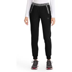 imageDickies Dynamix Women Scrubs Pant Natural Rise Tapered Leg Jogger DK185Black