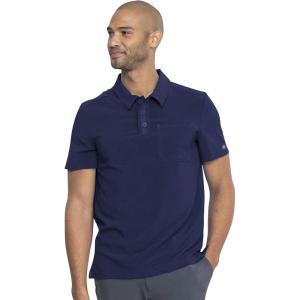 imageDickies EDS Essentials Men Scrubs Top Polo DK925Navy