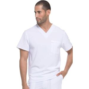 imageDickies EDS Essentials Men Scrubs Top VNeck DK645White