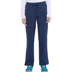 imageDickies EDS Essentials Scrubs for Women Drawstring Cargo Scrub Pants with FourWay Stretch and Moisture Wicking DK010Navy