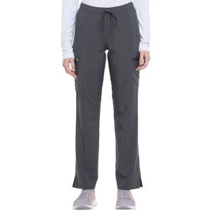 imageDickies EDS Essentials Scrubs for Women Drawstring Cargo Scrub Pants with FourWay Stretch and Moisture Wicking DK010Pewter