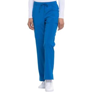 imageDickies EDS Essentials Scrubs for Women Drawstring Cargo Scrub Pants with FourWay Stretch and Moisture Wicking DK010Royal
