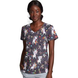 imageDickies EDS Women Scrubs Top VNeck DK700A Different Beat