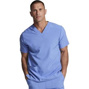 imageDickies EDS Women Scrubs Top VNeck DK700Ciel