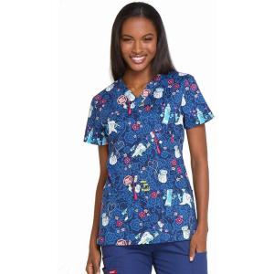 imageDickies EDS Women Scrubs Top VNeck DK700Dont Rush