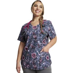 imageDickies EDS Women Scrubs Top VNeck DK700Florget About It