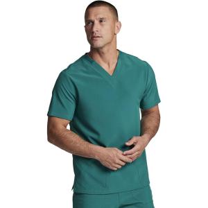 imageDickies EDS Women Scrubs Top VNeck DK700Hunter Green