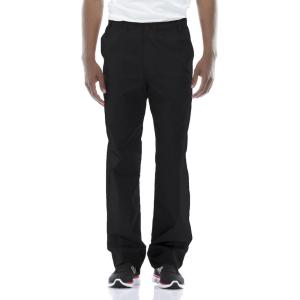 imageDickies Mens PullOn Pant with 7 Pockets Elastic Waistband with Button Closure 81006Black