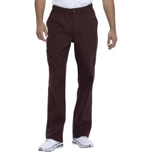 imageDickies Mens PullOn Pant with 7 Pockets Elastic Waistband with Button Closure 81006Espresso
