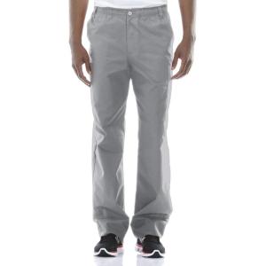 imageDickies Mens PullOn Pant with 7 Pockets Elastic Waistband with Button Closure 81006Grey