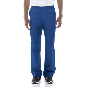 imageDickies Mens PullOn Pant with 7 Pockets Elastic Waistband with Button Closure 81006Royal