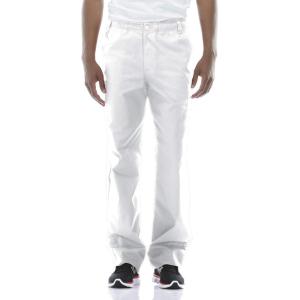 imageDickies Mens PullOn Pant with 7 Pockets Elastic Waistband with Button Closure 81006White