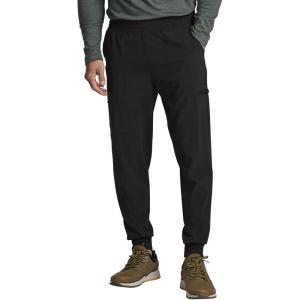 imageDickies Mens Scrub Jogger Mid Raise Five Pockets Elastic Waistband Pants with an Inside Drawstring DK223Black