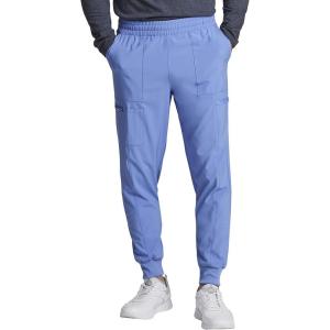 imageDickies Mens Scrub Jogger Mid Raise Five Pockets Elastic Waistband Pants with an Inside Drawstring DK223Ciel