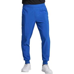 imageDickies Mens Scrub Jogger Mid Raise Five Pockets Elastic Waistband Pants with an Inside Drawstring DK223Royal