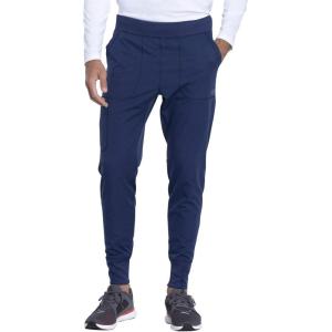 imageDickies Mens Scrub Pant Jogger with Waistband 5 Pockets ampamp 360 Stretch DK040Navy