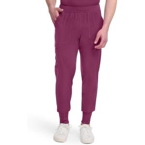 imageDickies Mens Scrub Pant Jogger with Waistband 5 Pockets ampamp 360 Stretch DK040Wine