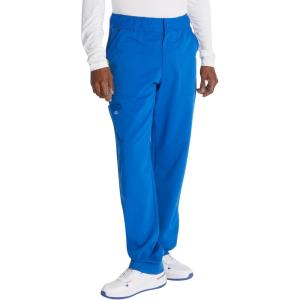 imageDickies Mens Scrub Pant Mid Rise Straight Leg Pants with 6 Pockets Zip Fly Front DK220Royal